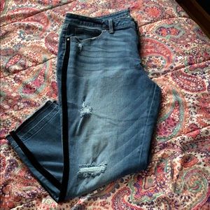 Skinny ankle jean pants